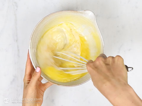 Low-Carb Carrot & Lemon Curd Poke Cake