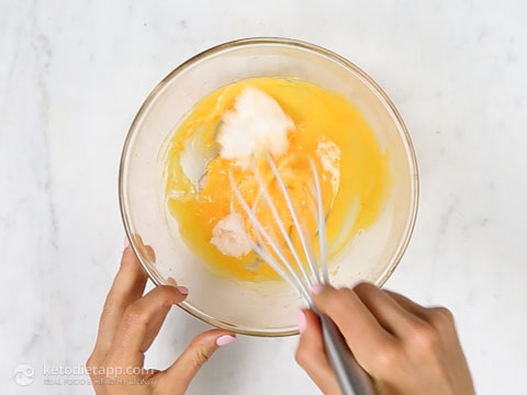 Low-Carb Carrot & Lemon Curd Poke Cake