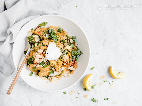 Low-Carb Chicken Biriyani