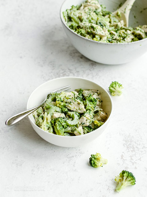 Creamy Chicken Blue Cheese Salad