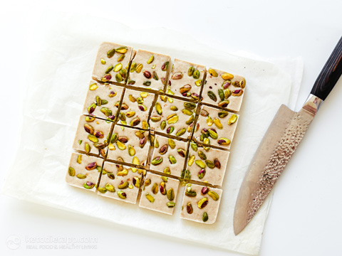 High-Protein Keto Pistachio Halva