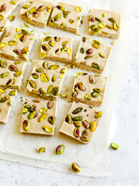 High-Protein Keto Pistachio Halva