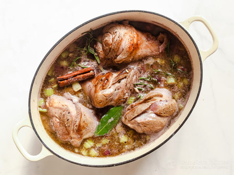 Low-Carb Braised Lamb Shanks