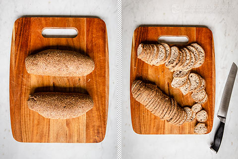 Keto Crostini Bread Crisps