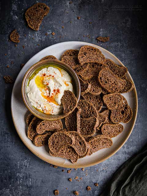 Keto Crostini Bread Crisps