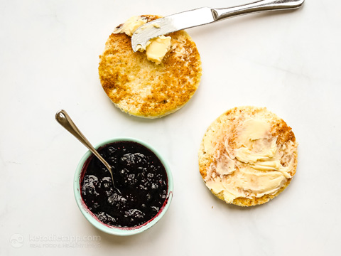 Quick Keto English Muffin