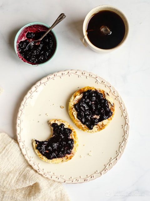 Quick Keto English Muffin
