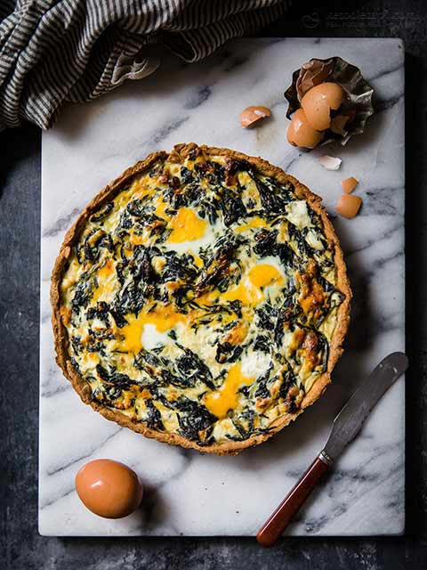 Low-Carb Savory Easter Torta Pasqualina