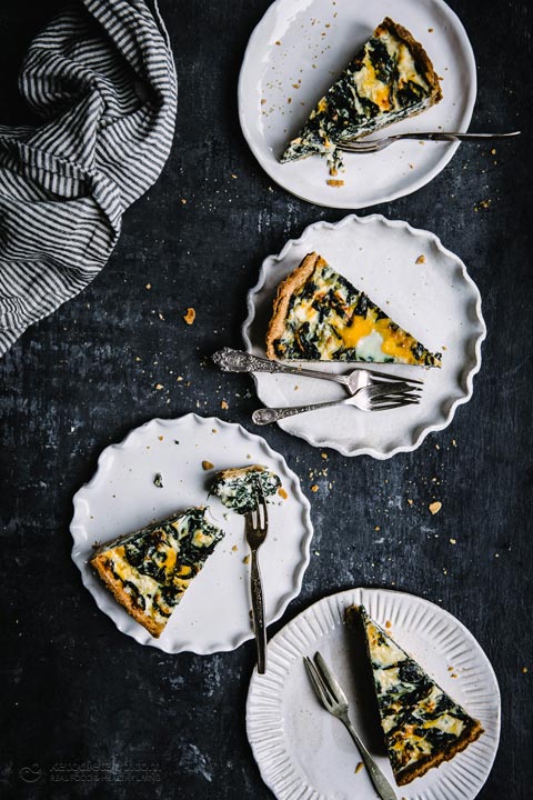 Low-Carb Savory Easter Torta Pasqualina