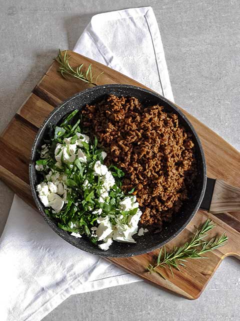 Keto Turkish Beef Gozleme