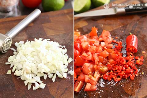 Quick & Easy Guacamole (low-carb, keto, paleo, vegan, vegetarian) Quick & Easy Chunky Guacamole
