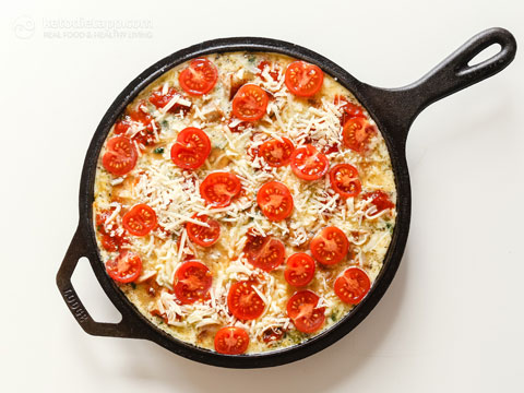 Sausage Pizza Frittata