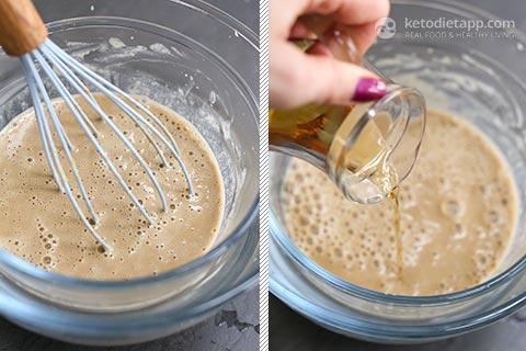 Low-Carb Tiramisu Poke Cake