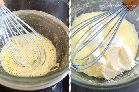 Low-Carb Tiramisu Poke Cake